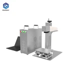 ধাতু ফাইবার লেজার রোটারি সহ মেশিন চিহ্নিত করে